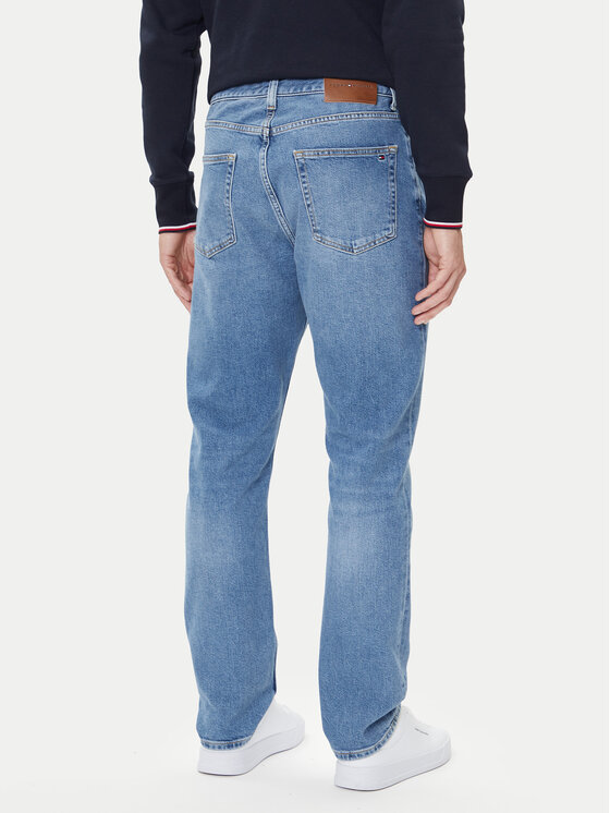 Tommy Hilfiger Tommy Hilfiger Blugi Mercer MW0MW39656 Albastru Straight Fit