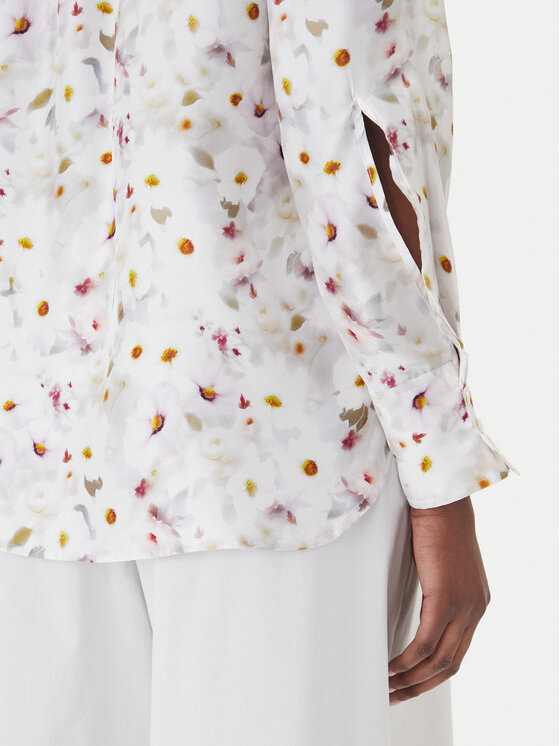 Marella Marella Srajca Salve 2613111141 Bela Relaxed Fit