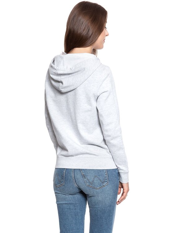 Mustang Mustang Felpa BELLA H EMBROIDERY Bianco Regular Fit