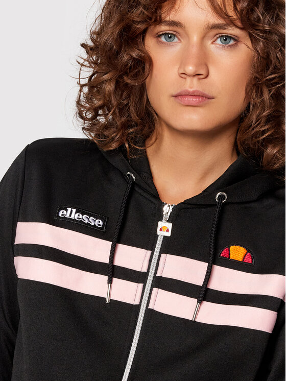 Ellesse Felpa Bulito Crop SGK05563 Nero Regular Fit Modivo