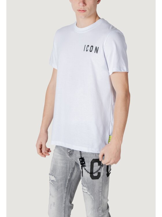 Icon Icon T-shirt ICUS2S5T022 Bianco Shirt Fit