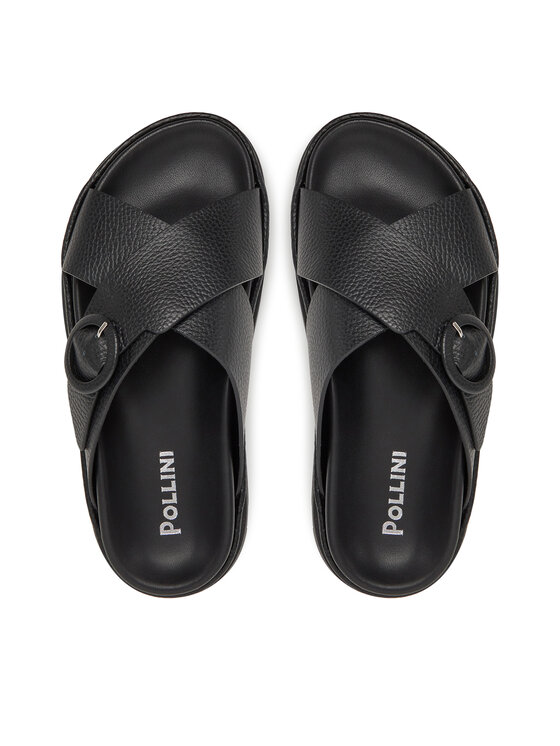 Pollini Pollini Šľapky SA28134G0MTD0000 Čierna