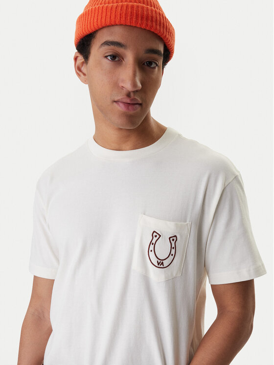 RVCA RVCA Póló Lucky You EVYZT00274 Ekru Regular Fit