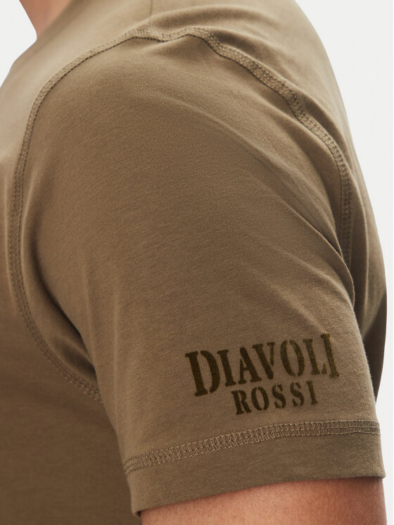 Aeronautica Militare Aeronautica Militare T-shirt 251TS2405J641 Kaki Regular Fit