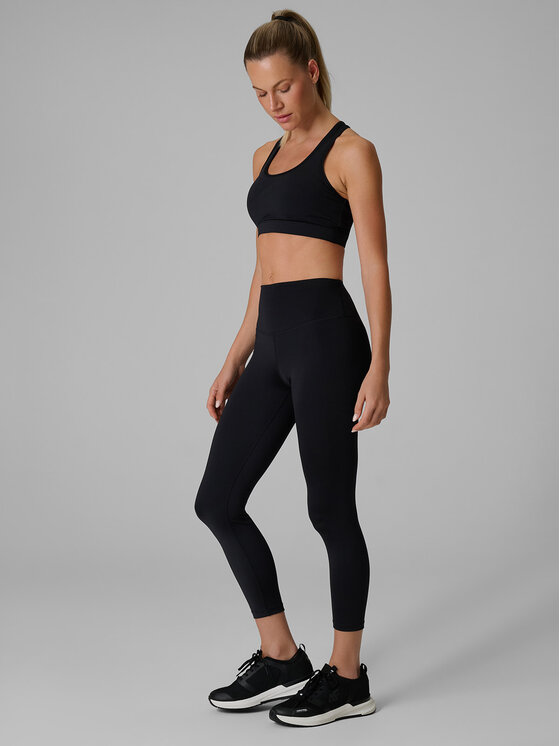 4F 4F Legginsy MULTI ACTIVE Czarny Slim Fit