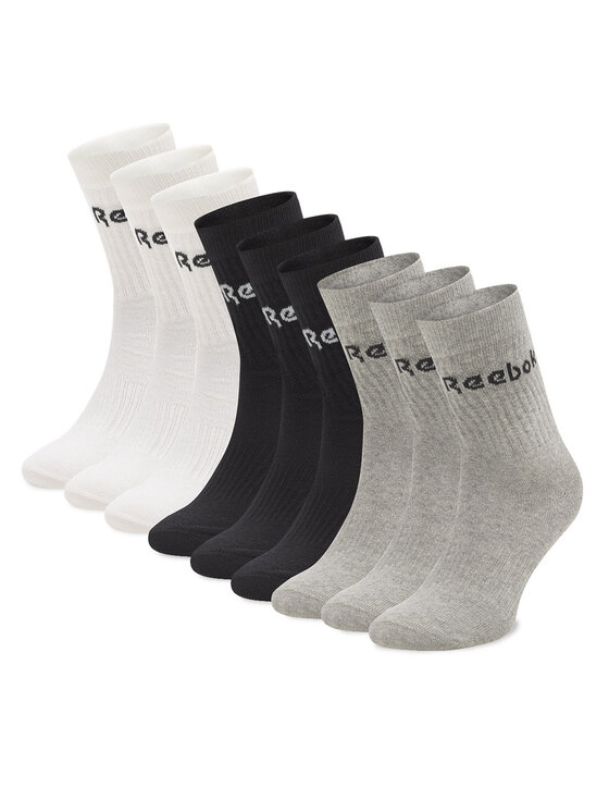 Set di 9 paia di calzini lunghi unisex Reebok