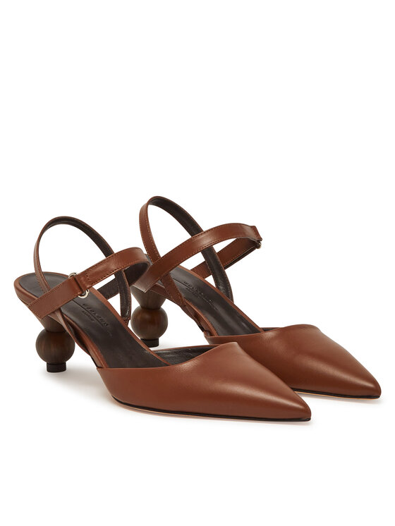 Weekend Max Mara Weekend Max Mara Czółenka 2515521035600 Brązowy