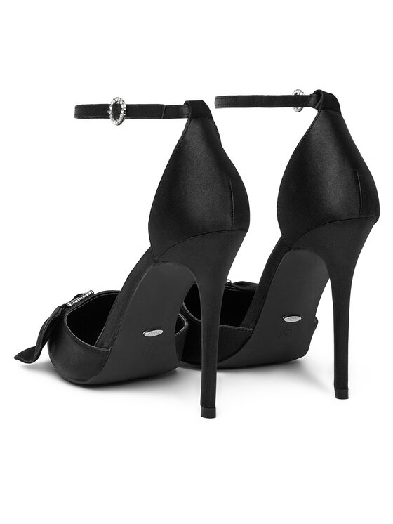 DeeZee DeeZee Pantofi cu toc subțire Q93079-15 Negru