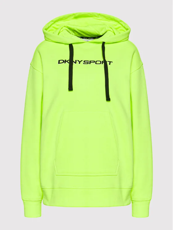 DKNY Sport Sweatshirt DPPT8774 Grün Oversize