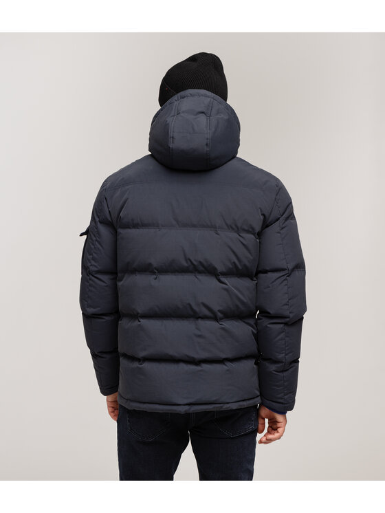 Lee Cooper Lee Cooper Kurtka puchowa BRIAN3 8215 Granatowy Regular Fit