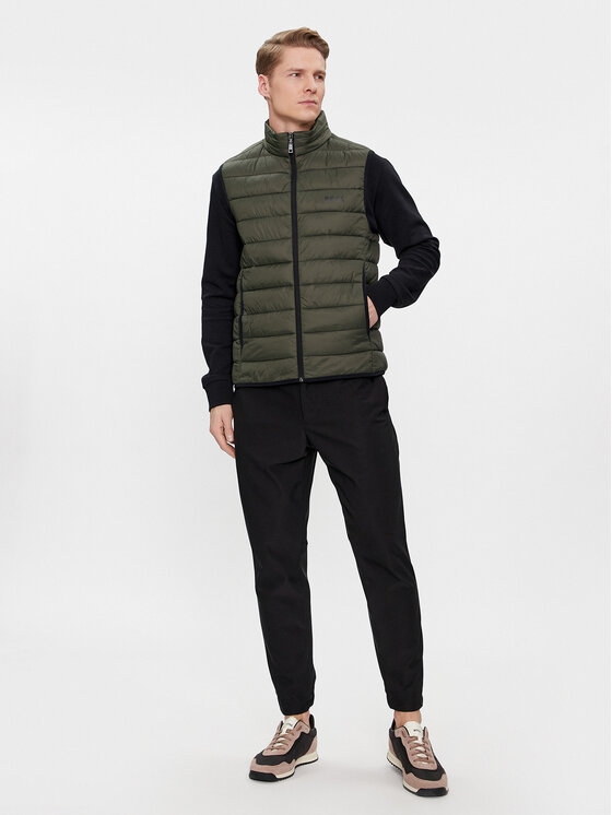 BOSS BOSS Prsluk V_Thor 50472473 Zelena Regular Fit