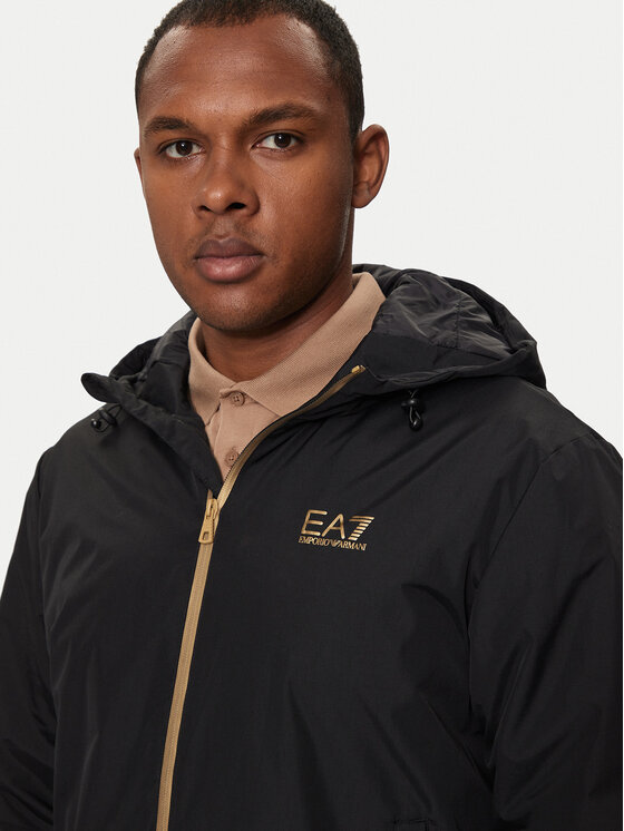 EA7 Emporio Armani EA7 Emporio Armani Übergangsjacke 8NPB21 PNFZZ 0208 Schwarz Regular Fit