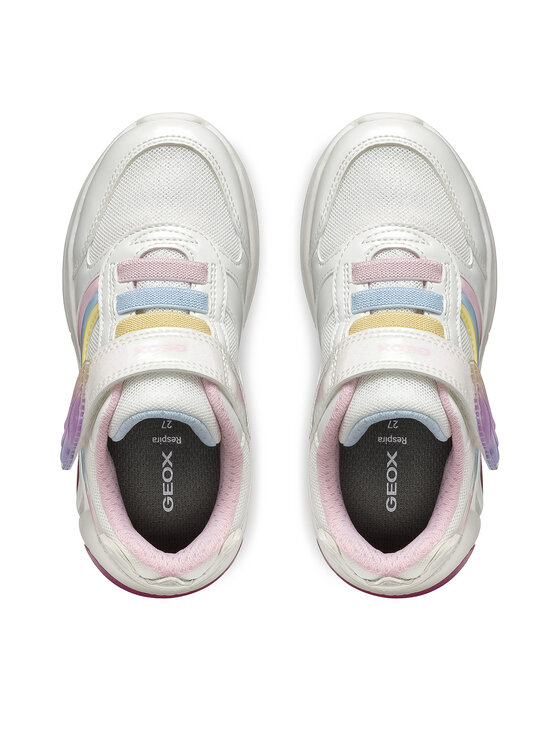 Geox Geox Sneakersy J Fadinlight J55M4A 0KNGN C0653 M Biela