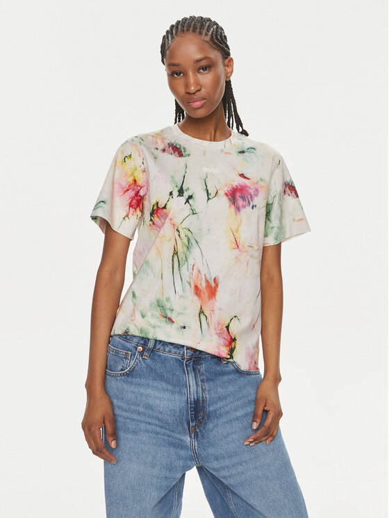 BOSS Boss Tricou Elpha 50514736 Colorat Regular Fit