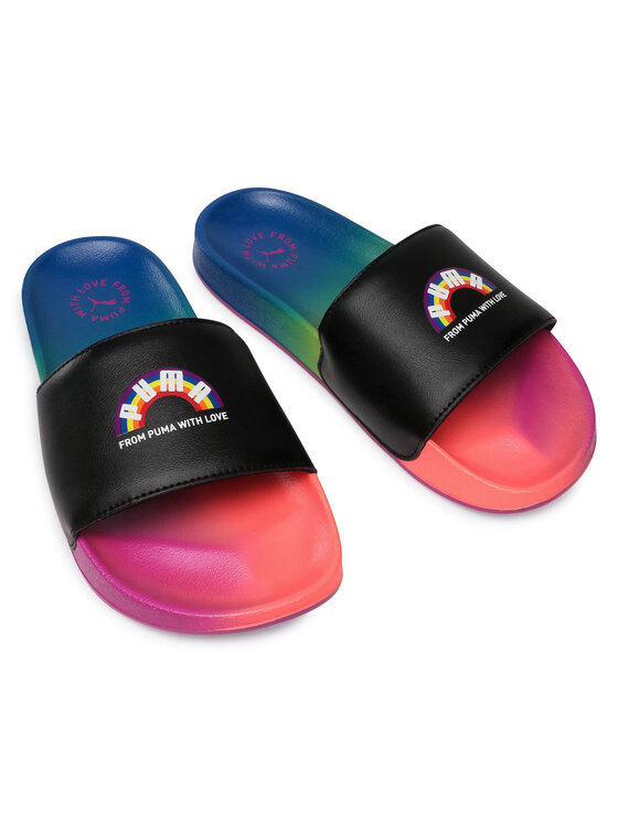 Puma Puma Pantoletten Leadcat x Pride 375796 01 Schwarz