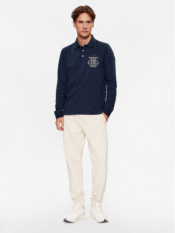 Aeronautica Militare Aeronautica Militare Polo 232PO1709J584 Blu scuro Regular Fit