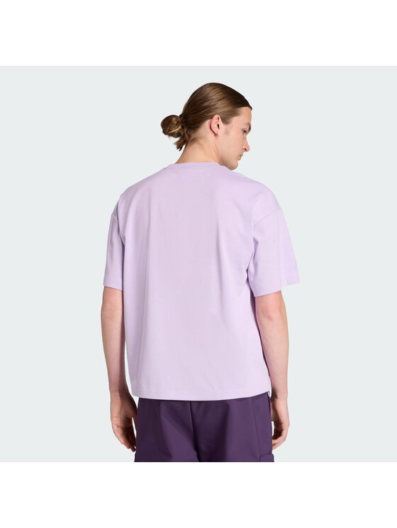 adidas adidas T-Shirt 147517 Fioletowy Loose Fit
