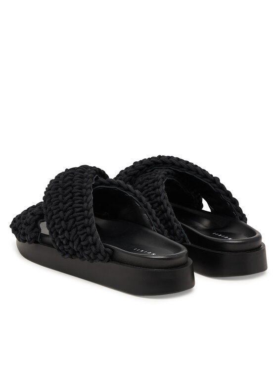 Inuikii Inuikii Šľapky Woven 1004.003.0062 Čierna