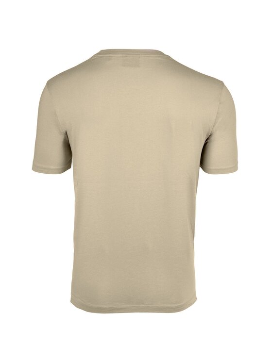 HUGO HUGO T-Shirt 14923 Beżowy Comfort Fit