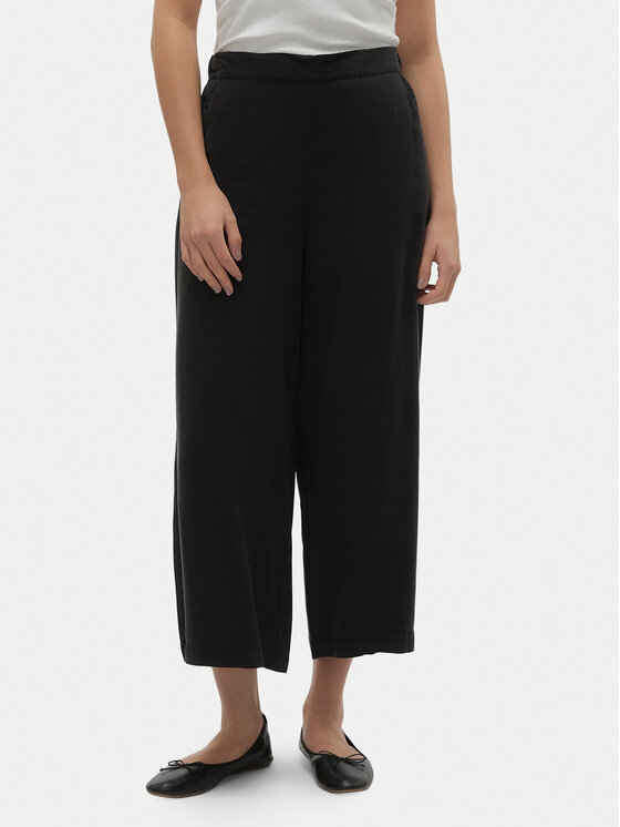 Vero Moda Pantaloni culotte Bree 10304861 Negru Wide Leg