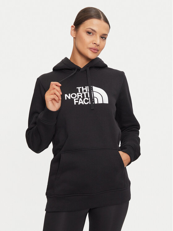 The North Face The North Face Bluză Drew Peak NF0A89EH Negru Regular Fit