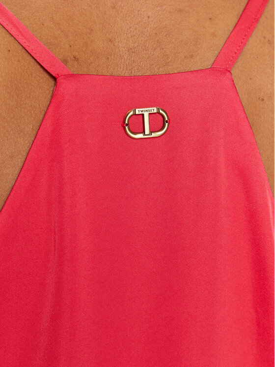 TWINSET TWINSET Top 231TP2433 Różowy Regular Fit