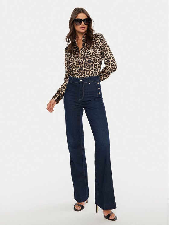 Marciano Guess Marciano Guess Hemd 4BGH32 7014A Braun Regular Fit