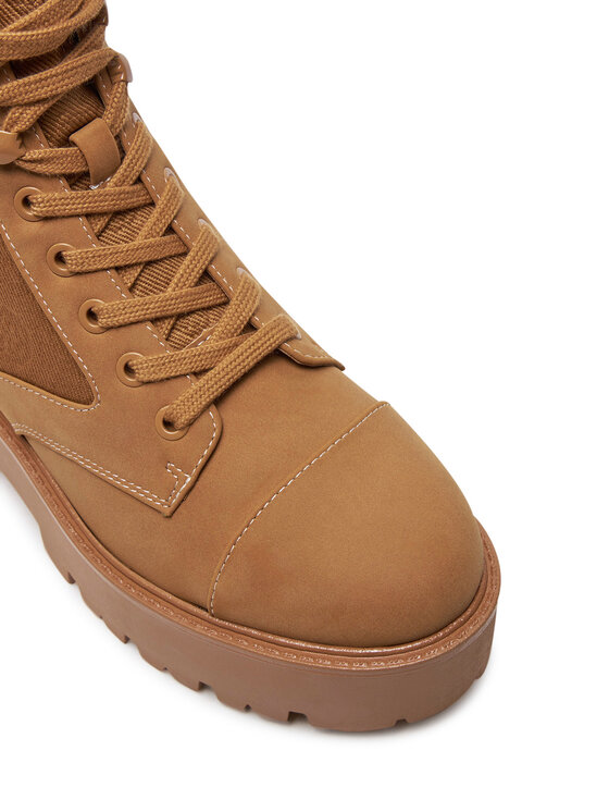 Guess Guess Боти Vaina FLTSLR LEM10 Кафяв