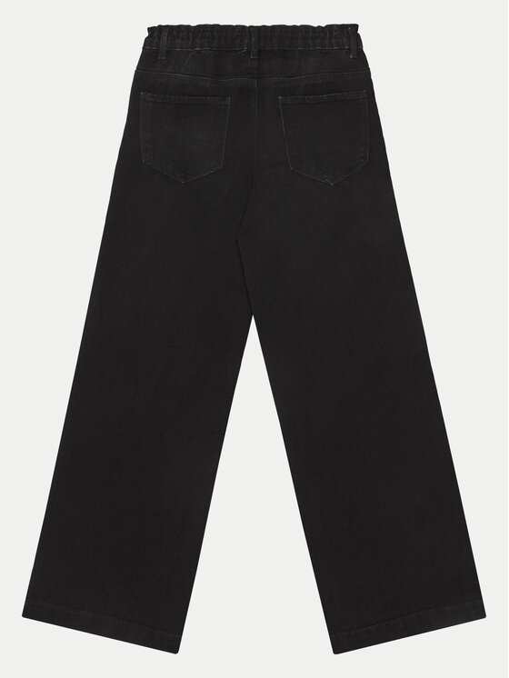 Kids ONLY Kids ONLY Jeansy Comet 15264770 Černá Wide Leg