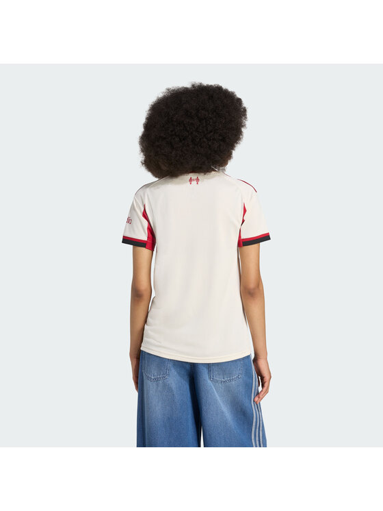 adidas adidas Koszulka techniczna Liverpool FC 25/26 Away Jersey Biały Regular Fit