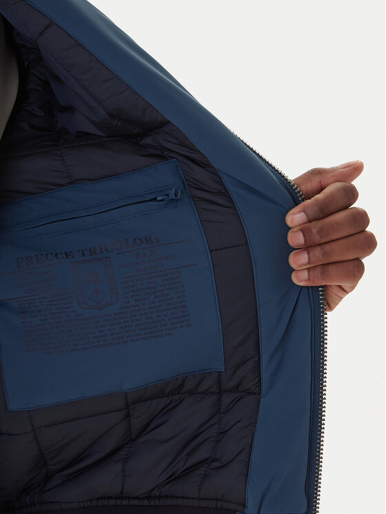 Aeronautica Militare Aeronautica Militare Geacă bomber 252AB3026UCT03264 Albastru Regular Fit