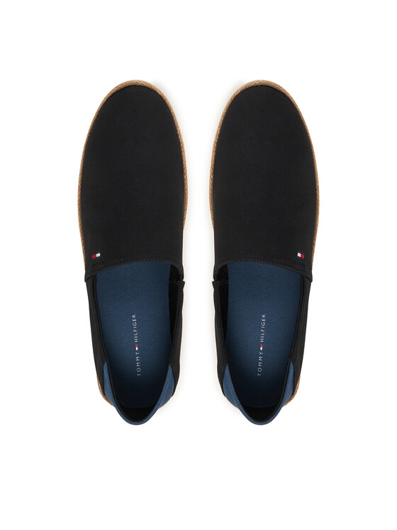 Tommy Hilfiger Tommy Hilfiger Еспадрили Core FM0FM05792 Черен