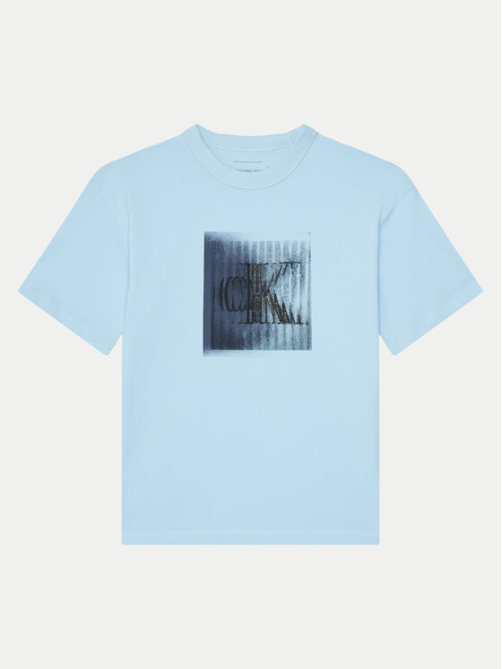 Calvin Klein Jeans Calvin Klein Jeans Tricou IB0IB02356 Albastru celest Regular Fit