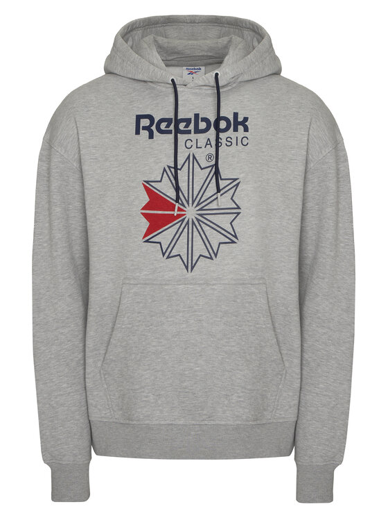 Reebok Reebok Sweatshirt Hainrich RK25734CCM Hellgrau Regular Fit