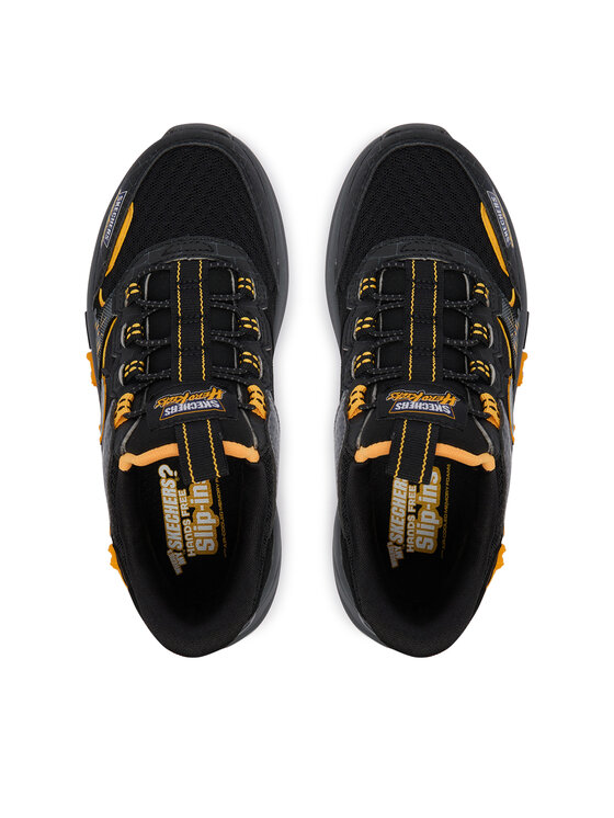 Skechers Skechers Sneakersy Slip-Ins: Hyper-Quest 404212L/BKYL Czarny