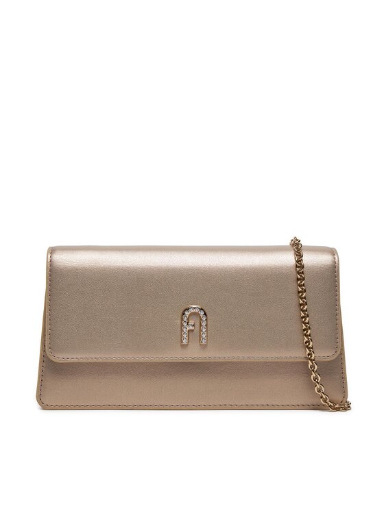 Furla Ročna Torba Diamante Mini Crossbody WE00568-BX2658-0378S-9080 Rjava