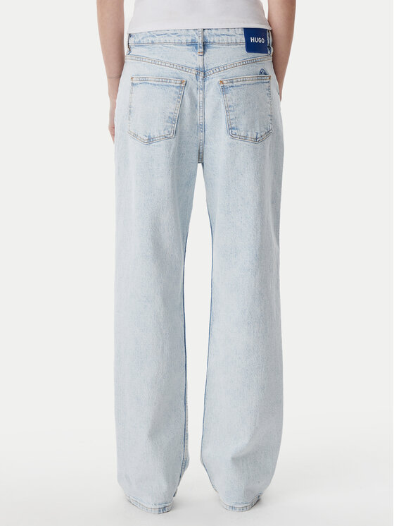 HUGO HUGO Jeansy Elyah 50520605 Světle modrá Regular Fit