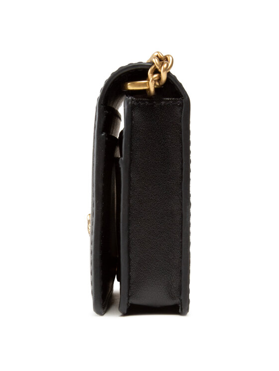 PINKO Pinko Rankinė Jolie Credit Card Holder Simply 2 20211 PLTT 1P225S Y6XT Juoda