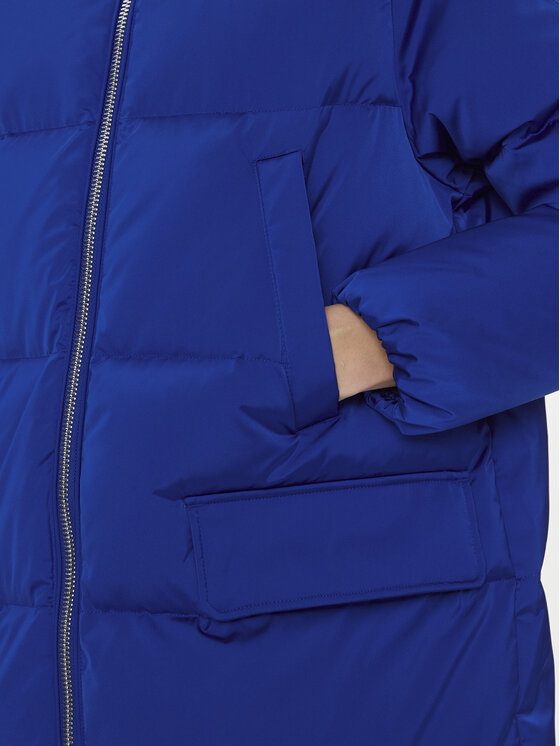 Tommy Hilfiger Tommy Hilfiger Daunenjacke Sateen WW0WW40834 Blau Relaxed Fit