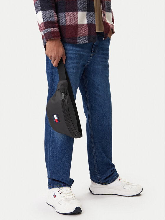 Tommy Jeans Tommy Jeans Ledvinka Tjm Daily Tech Bumbag AM0AM13873 Černá