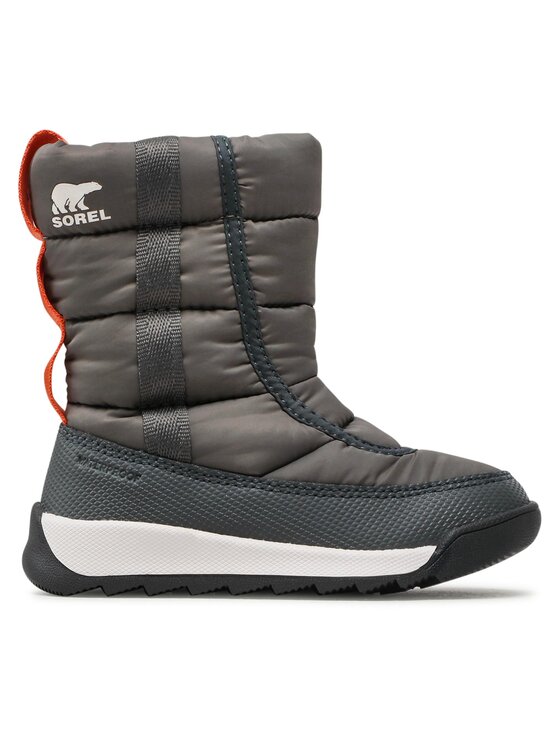 Sorel Sorel Stivali da neve Childrens Whitney II Puff Mid Wp NC3873 Grigio