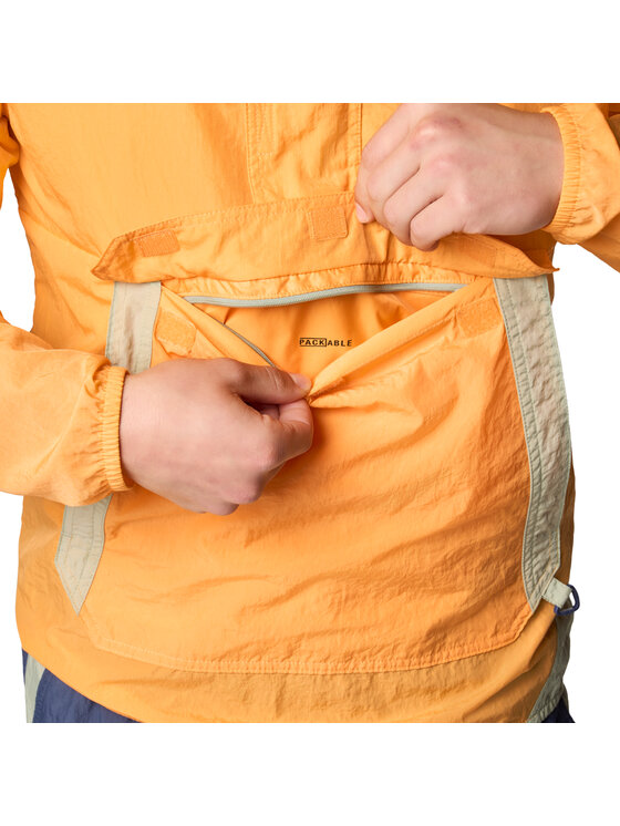 Columbia Columbia Kurtka przejściowa Challenger Windbreaker Anorak Żółty Regular Fit