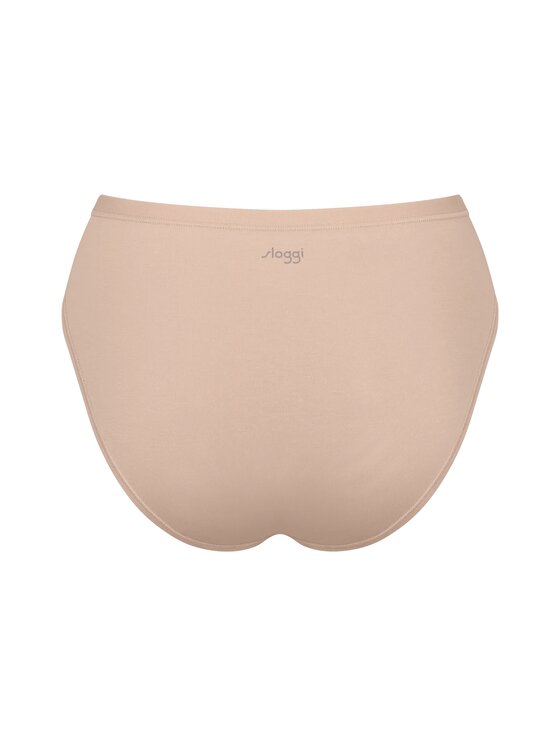 Triumph Triumph Figi klasyczne sloggi GO Daily Cotton Tai 3P Beżowy