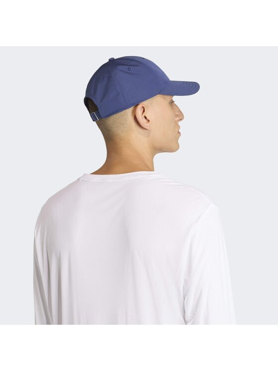 adidas adidas Czapka z daszkiem RUNNING ESSENTIAL CLIMACOOL 6 PANEL BASEBALL Niebieski jasny