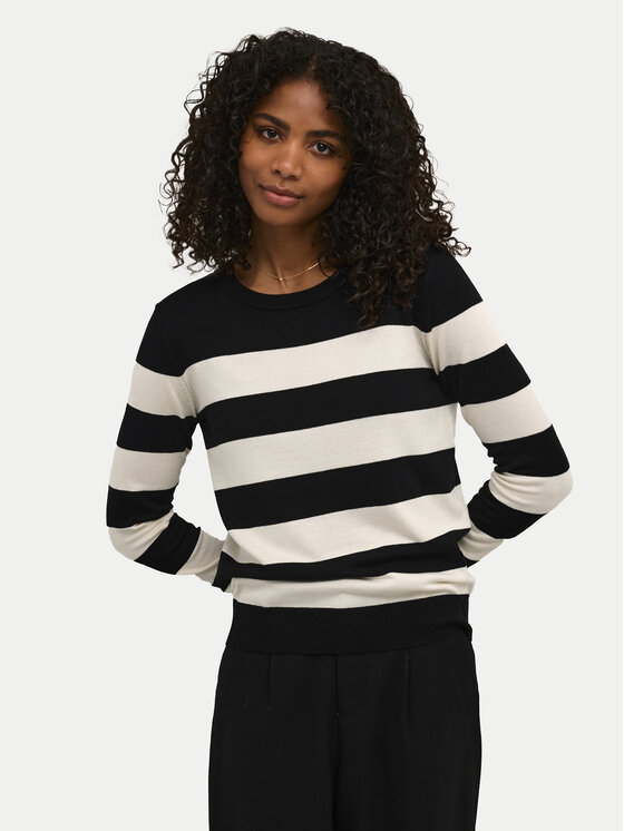 Kaffe Kaffe Džemper Lizza 10509065 Crna Regular Fit
