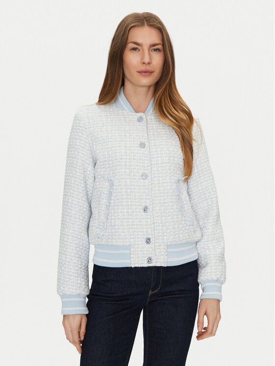 Guess Guess Bomber dzseki W5RL10 WGVH2 Kék Regular Fit