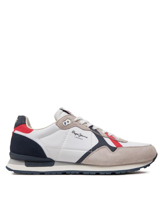 Pepe Jeans Pepe Jeans Sneakersy Brit Road M PMS40007 Bílá