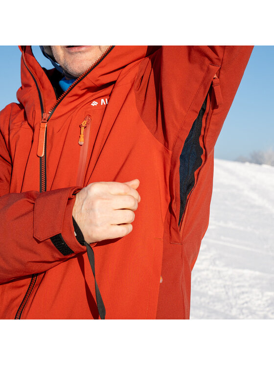 Alpinus Alpinus Kurtka narciarska Cedras Czerwony Regular Fit