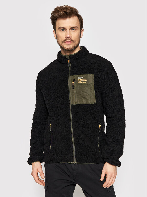 Felpa di pile MSS-580LITHIUM1 Nero Regular Fit