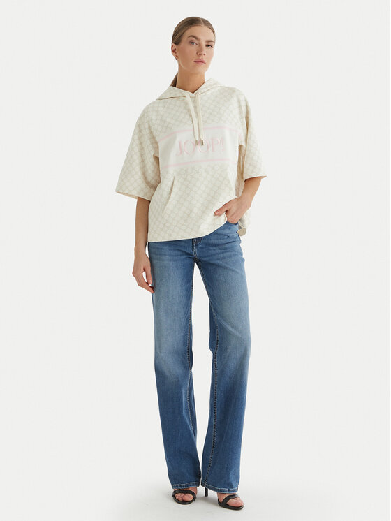 JOOP! JOOP! Bluza Taisa 30104347 Beżowy Regular Fit
